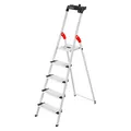 Produktbild: Hailo L80 Comfortline Stehleiter Küchenleiter Haushaltsleiter 5 Stufen B-Ware