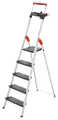 Produktbild: Hailo L100 TopLine, Alu-Sicherheits-Stehleiter, 5 Stufen