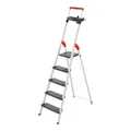 Produktbild: Hailo L100 TopLine Alu-Sicherheits-Stehleiter 5 Stufen