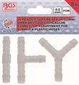 Produktbild: Schlauchverbinder-Sortiment, 8 mm 8 tlg Verbinder I Y T kraftstoffbeständig BGS