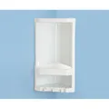 Produktbild: Gedy Cestello Box Doccia Modell 8079 02 Eckig Weiß Kunststoff Duschkorb für Bad