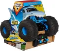 Produktbild: Spin Master Megalodon Storm RC Truck - Amphibienfahrzeug in Hai-Optik für Land und Wasser mit Fernsteuerung - Maßstab 1:15 - 2,4 GHz - Reichweiten-Sensor - ab 4 Jahren - Monstertruck - 4 Jahr(e)