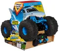 Produktbild: Monster Jam Megalodon Storm, RC Truck, Amphibienfahrzeug in Hai-Optik für Land und Wasser, Maßstab 1:15 - kinderleichte Bedienung, ab 4 Jahren, Blue