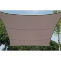 Produktbild: Perel - Sonnensegel - Quadratisch - 3.6 X 3.6 M - Farbe: Taupe