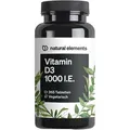 Produktbild: natural-elements Vitamin-D 365 Tabletten, Vitamin D3, je Tablette 1000 I.E.