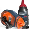 Produktbild: Presch Schlagschnur Set - 30m Schlagschnur inkl. roter Kreide (150g)