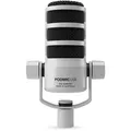 Produktbild: Rode PodMic USB Podcast Mikrofon weiß PODMICUSBW