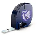 Produktbild: Letratag-Band schwarz auf transparent, Plastik für Letratag, 12 mm x 4 m, DYMO 16951
