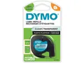 Produktbild: Dymo 12267 (S0721530) - (12 mm) - Schwarz auf transparent - Tape