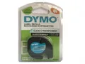 Produktbild: Dymo 16951 Etiketten Beschriftungsband schwarz auf transparent 12 mm x 4m