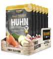 Produktbild: BELCANDO 6x300g  Huhn mit Reis, Möhren & Zucchini Futter Hund Beutel Nassfutter