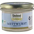 Produktbild: Ökoland Wurstkonserve Mettwurst gekocht, BIO, Schweinefleisch, 160 g