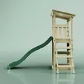 Produktbild: Outdoortoys Spielturm Nizza Aus Holz In Grün