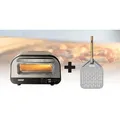 Produktbild: UNOLD 68816 Pizzaofen Luigi inkl. Pizzastein u. Pizzaschieber  jetzt  mit 450°C
