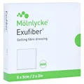 Produktbild: Exufiber 5x5 cm Gel-Faserverband 10 St