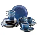 Produktbild: KAHLA 1T0419A93021W Homestyle Kaffeeservice 18tlg. atlantic blue |Blaues Geschirrset für 6 Personen aus Porzellan