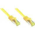 Produktbild: Good Connections RJ45 Patchkabel mitCat.7 Rohkabel und Rastnasenschutz (RNS), S/FTP, PiMF, halogenfrei, 600MHz, OFC (S/FTP, CAT7, 7.50 m) (8070R-075Y)