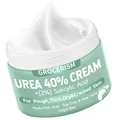 Produktbild: Urea Creme 40 prozent 150 Gramm || Hornhautentferner Fußcreme, Handcreme, Bodylotion mit Hyaluronsäure, Teebaum und Aloe Vera für tiefe Feuchtigkeit, Kallusentferner und Erweichung