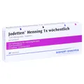 Produktbild: JODETTEN Henning 1x wöchentlich Tabletten 28 St.