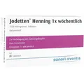 Produktbild: JODETTEN Henning 1x wöchentlich Tabletten 28 St