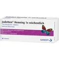 Produktbild: Jodetten Henning 1x wöchentlich Tabletten 28 St
