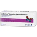 Produktbild: Jodetten Henning 1x wöchentlich Tabletten