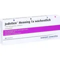 Produktbild: JODETTEN Henning 1x wöchentlich Tabletten 28 St. PZN 00271006