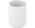 Produktbild: Zahnputzbecher Wenko Belluno Keramik weiß