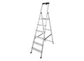 Produktbild: KRAUSE Stufen-Stehleiter, mit Sicherheitsplattform und Anti-Rutsch-Streifen, 6 Stufen