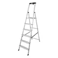 Produktbild: KRAUSE Stehleiter Safety, 6 Stufen, 126344