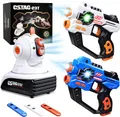 Produktbild: VINTOP Lasertag Spielzeug für Jungen & Mädchen, Infrarot Laserpistole Spiel mit Projektor, Multifunktion Laser Tag Spiel Set für Kinder & Erwachsene, Spaß Geschenke für 4 5 6 7 8 9 10 11 12+ Jahre