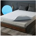 Produktbild: Arensberger, Topper LUXURY Matratzentopper, Gelschaum, 10 cm, für alle Matratzen, 10 cm hoch, Gel Foam, (180 x 200 cm), kühlend, waschbarer Bezug, rutschfest, 90x200 140x200 & mehr 180 cm x 200 cm x 10 cm