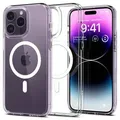 Produktbild: Spigen Ultra Hybrid Mag Case MagSafe iPhone 14 Pro – Transparent Weiß