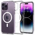 Produktbild: Spigen für iPhone 14 Pro Ultra Hybrid MagFit Hülle [Anti-Yellowing] für MagSafe Magnetisch Case Handyhülle Schutzhülle Cover Transparent Durchsichtig Dünn Slim -Crystal Clear