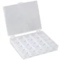 Produktbild: Aufbewahrungsbehälter aus Kunststoff 25 Fächer zur Aufbewahrung von Spulen un...