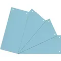 Produktbild: Niceday Trennstreifen Blanko 10,5 x 24 cm Blau Pappkarton (5847192)