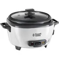 Produktbild: Russell-Hobbs Reiskocher Mini 27030-56, 1,4 Liter, 300 Watt, mit Warmhaltefunktion, weiß