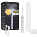 Produktbild: MEGASONEX M8 Ultraschall-Zahnbürste Set - Mit 2 Vibrations-Stufen