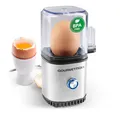 Produktbild: GOURMETmaxx Eierkocher GOURMETmaxx Design-Eierkocher für 1 Frühstücksei, 70 W, für perfekte Frühstückseier, mit Messbecher & Ei-Stecher