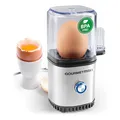 Produktbild: GOURMETmaxx Design Eierkocher für 1 Ei 3 Härtegrade mit Messbecher und Eipicker