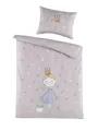 Produktbild: Optidream Babybettwäsche Set Renforcé 100x135 Design Princess, Renforcé, 2 teilig, Sommer Geschenke Idee Frauen Männer weich sale Reißverschluss Partner