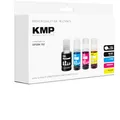 Produktbild: KMP Nachfülltinte passend für Epson 102 (C13T03R640) Multipack - für EcoTank ET-2700 ET-2750 ET-2850 ET-2856 ET-3700 ET-3750 ET-3850 ET-4750 E... etc.