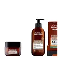 Produktbild: 3tlg Loreal Men Barber Club Duschgel | 3in1 Bart-Shampoo | Bart-Balsam Bart&Haut