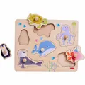 Produktbild: HABA Greifpuzzle Meerestiere Kinderpuzzle Puzzle Kinder ab 12 Monaten 1306543001