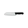 Produktbild: Giesser Johannes Messerfabrik Uni Santoku Kohmesser japanishe Form Kullenshliff Messer, Grau, M