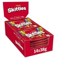 Produktbild: SKITTLES Fruits 14x38g, Kaubonbons mit Ananas, Mandarine, Kirsche und weitere