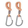Produktbild: LÄSSIG Kinderwagenbefestigung (2 Stk.) Karabinerhaken Kinderwagenhaken Einkaufshaken/Stroller Hooks Cord beige/orange/lavende