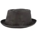 Produktbild: Stetson Trilby Pork Pie mit UV-Schutz 40+ im Vintage-Stil schwarz 61/XL