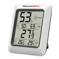 Produktbild: ThermoPro TP50 digitales Thermo-Hygrometer Innen Thermometer Raumthermometer mit Aufzeichnung und Raumklima-Indikator für Raumklimakontrolle Klima Monitor
