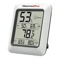 Produktbild: ThermoPro TP50 digitales Thermo-Hygrometer Thermometer Raumklimakontrolle Weiß